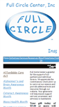 Mobile Screenshot of fullcirclecenter.org